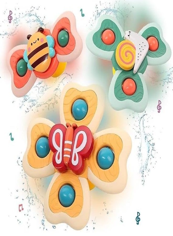 SHIVAARO 3 PCS Insect Suction Cup Bath Toy: Fun and Educational Bath Time Entertainment for Baby Boys and Girls - Image 5